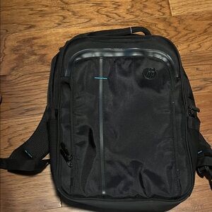 HP Black and Blue Men's Backpack